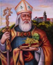 Szent Márton - Simon M. Veronika festménye Szent Márton - Simon M. Veronika festménye